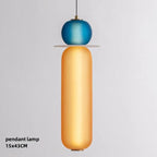 Stained Glass Pendant Lamps LED - Creative Lighting for Home, Bar, or Restaurant