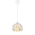Crystal K9 Pendant Lamp: Modern Industrial Lighting for Bedroom and Kitchen