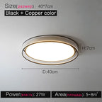 Sun Round Table Lamp: Modern Nordic Bedroom LED Ceiling Lighting