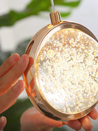 Crystal Ball LED Rotating Stair Chandelier - Nordic Luxury Loft Bubble Design