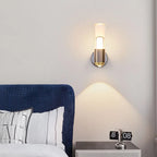 Rotatable Transparent Wall Lamp for Modern Minimalist Bedroom & Living Room