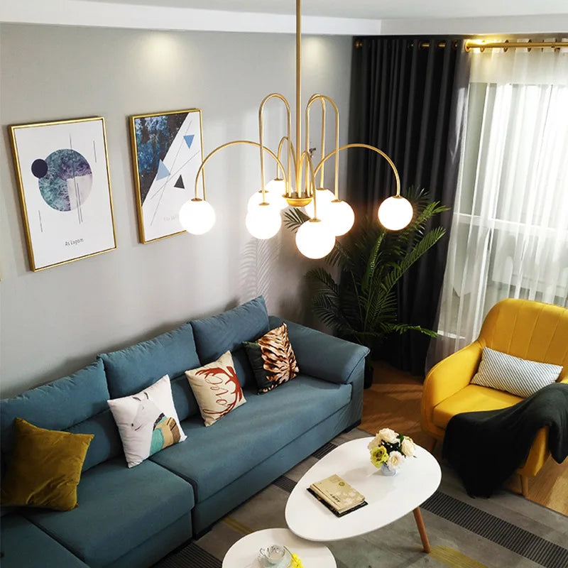 LED Pendant Chandelier for Living Room Bedroom Decor