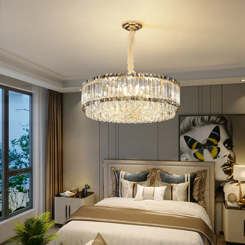 French Crystal Chandelier for Living Room, Dining Room, and Master Bedroom
