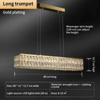 Crystal Chandelier: Modern Luxury Lighting for Living Room, Restaurant, and Villa