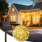 Solar Fairy String Lights for Outdoor Christmas Party Home Decor