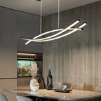 Aluminum Suspension LED Chandelier for Kitchen Dining Table Island