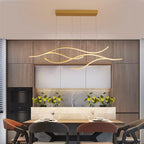 Modern Minimalist LED Chandelier for Dining Room and Bar Lighting