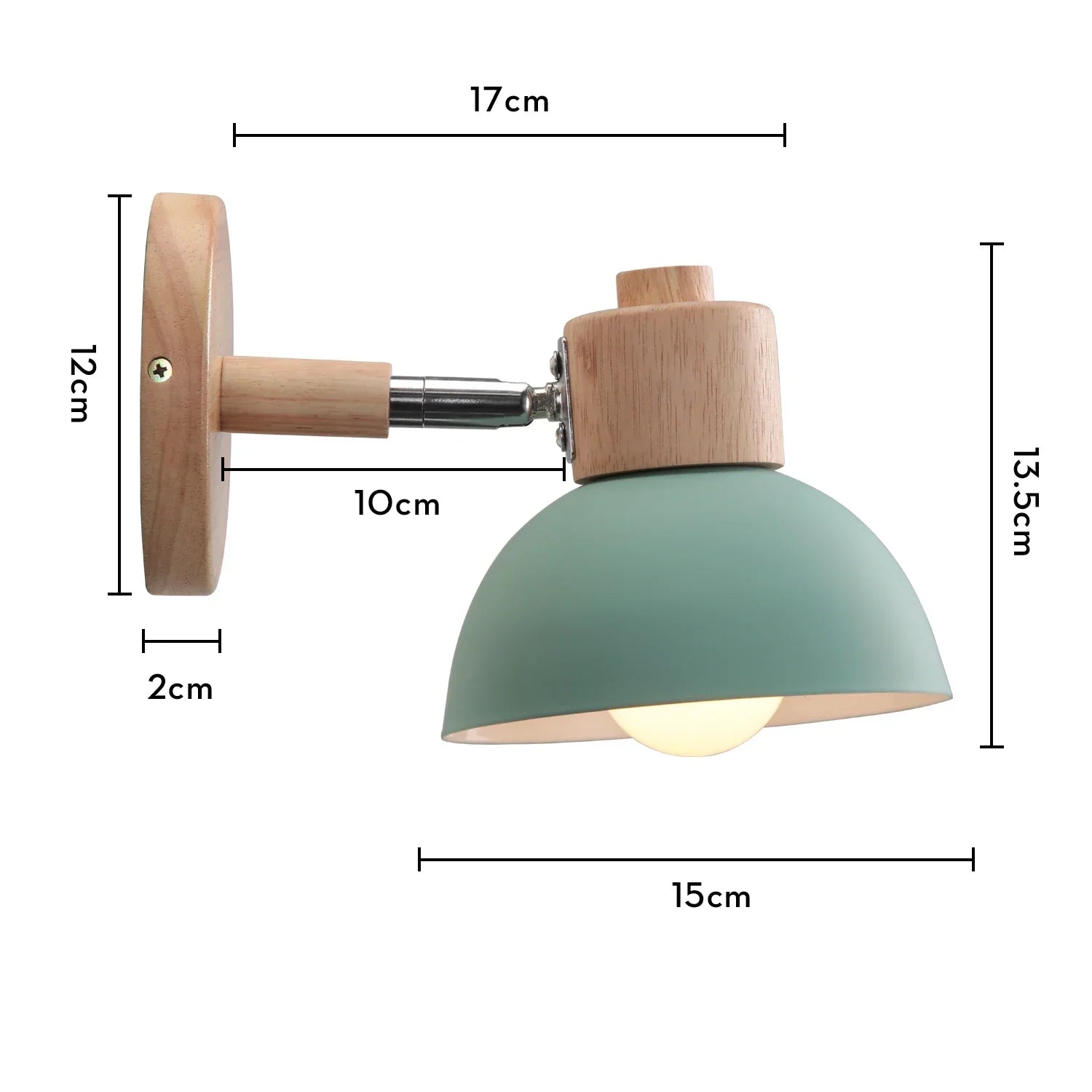 Nordic Green Wall Lamp Sconce for Bedroom Living Room Indoor Lighting Afralia™