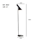 Scandinavian AJ Lamp Replica Floor Lamp Black White Bedroom Living Room