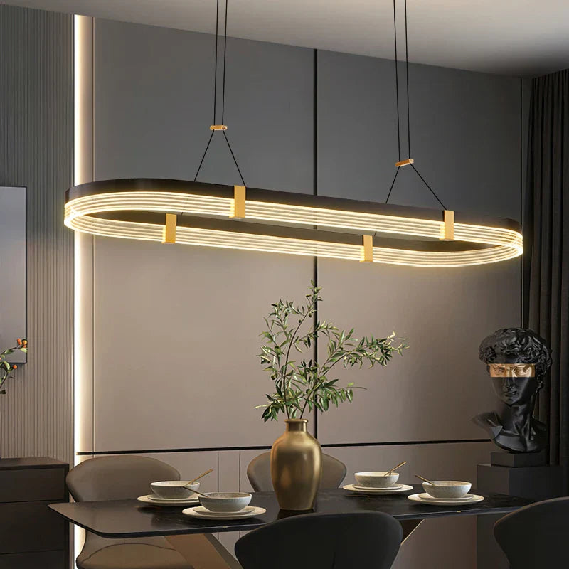 LED Ceiling Pendant Lights Modern Minimalist Chandelier for Living Room Dining Table Decor