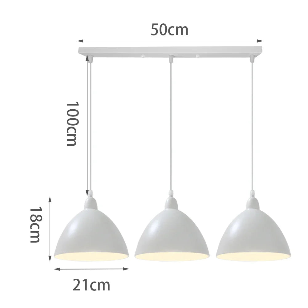 Sleek LED Pendant Lamps - Modern Loft Chandeliers for Home Decor and Lighting Fixtures