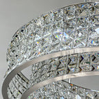 K9 Crystal Luxury Chandelier for Restaurant Bar Hotel LED Lamps