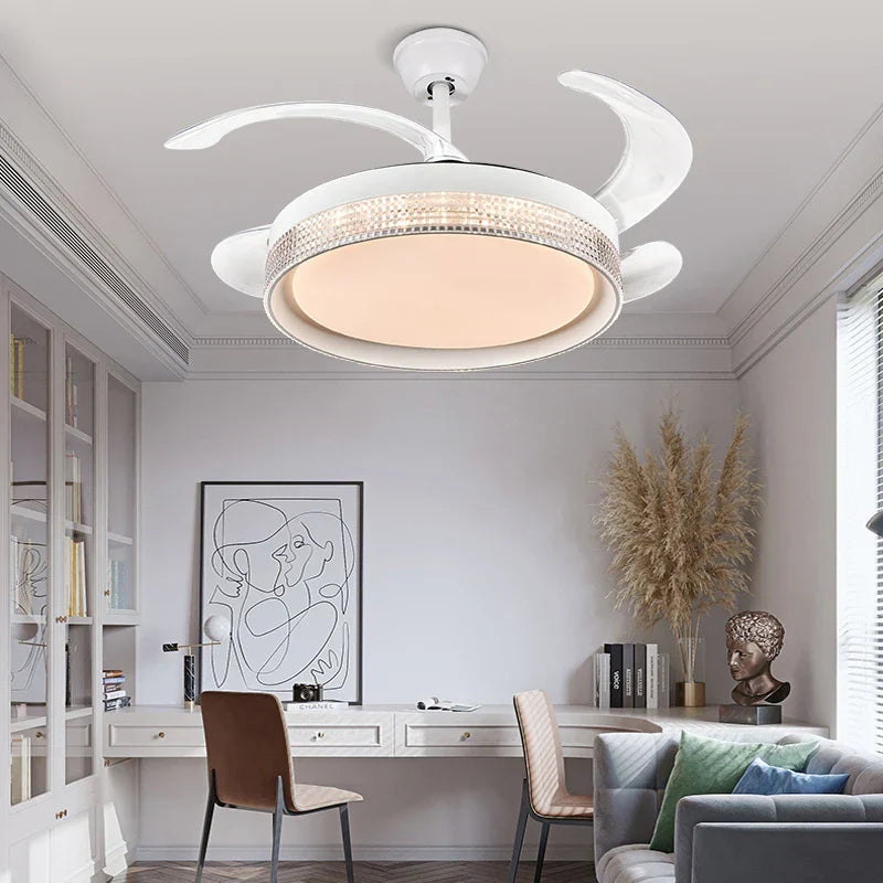 Invisible Chandelier LED Ceiling Fan with Light: High-Quality & Wholesale Price