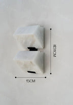 Marble LED Wall Lamp for Modern Bedroom and Home Decor