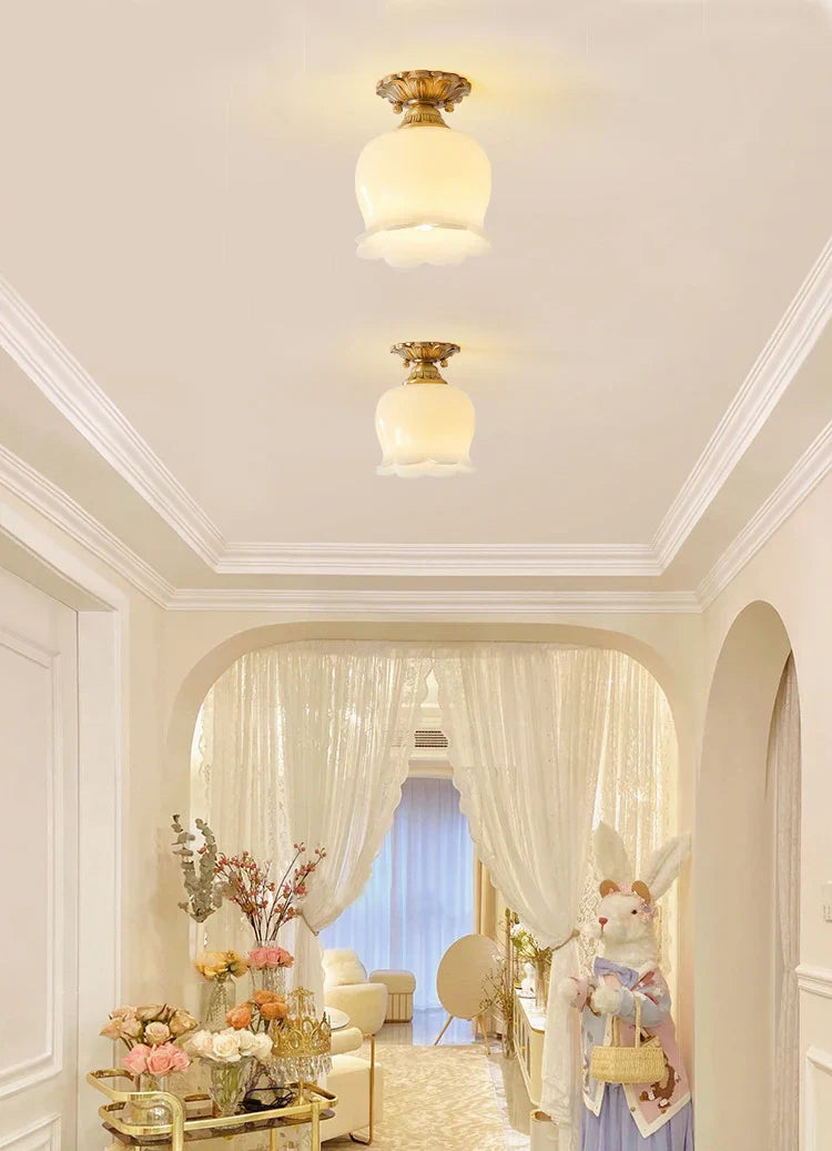 Vintage Nordic Ceiling Lamp: Creative LED Home Decor Lighting Fixtures