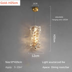 Modern Crystal LED Ceiling Chandelier for Luxury Living Room Décor