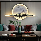 Modern LED Chinese Picture Wall Lamp for Creative Indoor Decor