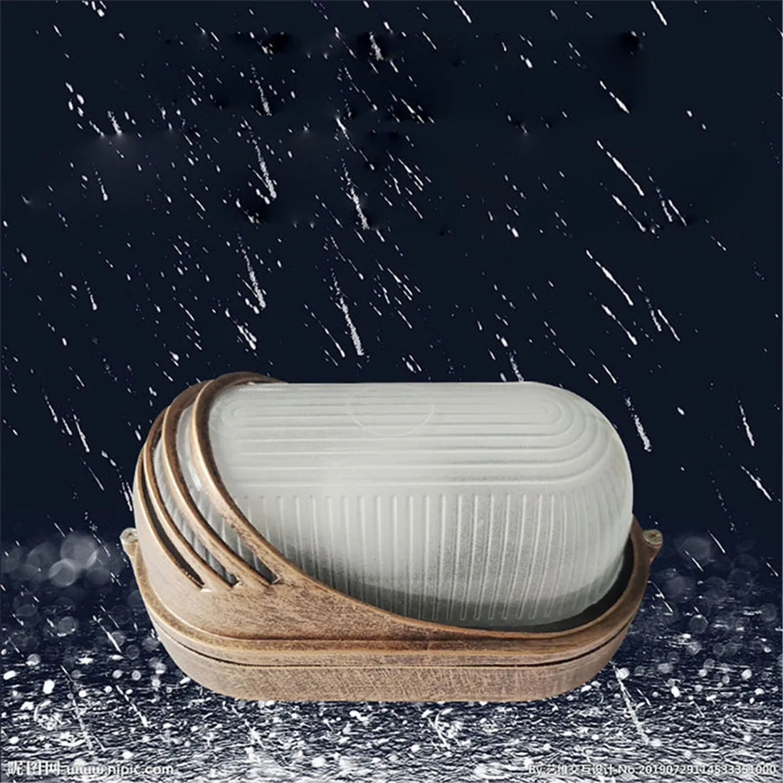 Outdoor Wall Sconces Light Fixtures: Grid Oval with Frosted Glass for Porch Patio.