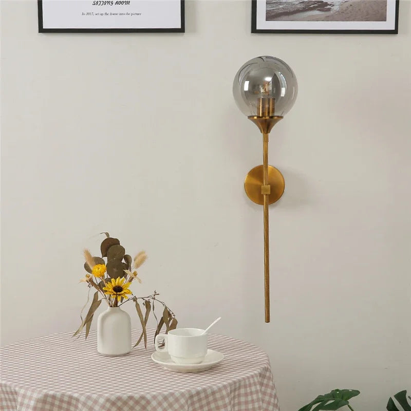 Nordic Modern LED Wall Lamp for Living Room and Bedroom