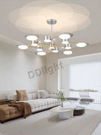 LED Ceiling Chandelier: Modern Nordic Design for Living, Dining, Kitchen, Bedroom Decor
