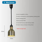 Electric 275W Food Heat Preservation Pendant Light for Kitchen & Restaurant