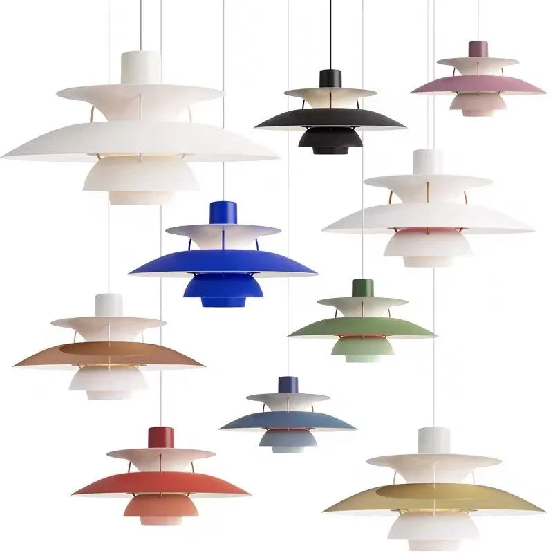 Colorful Umbrella LED Pendant Light 30cm - Art Decor Hanglamp Fixture
