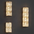 Crystal LED Wall Lamp for Living Room Aisle Bedroom Staircase Decoration