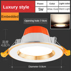 LED Downlight Ceiling Spotlights 5/10/15/25W for Indoor Kitchen Lighting
