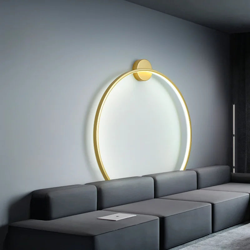 Moon LED Wall Lamp Modern Minimalist Nordic Decor Sconce Fixtures