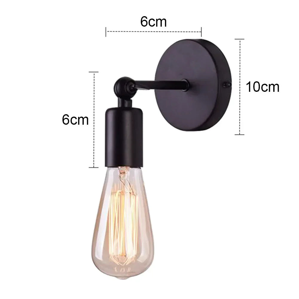 Vintage Cage Guard Wall Sconce Fixture for Modern Indoor Lighting