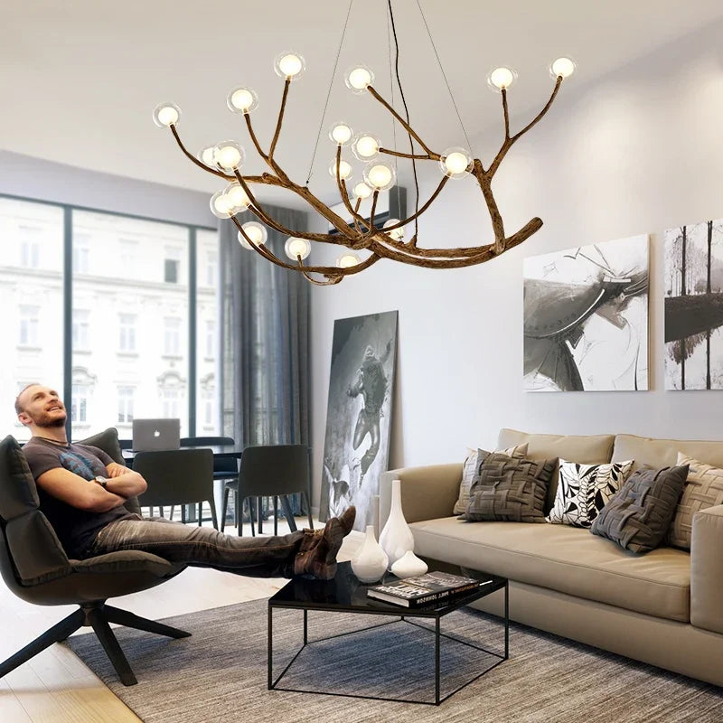 Nordic Branches Chandelier for Restaurant and Living Room