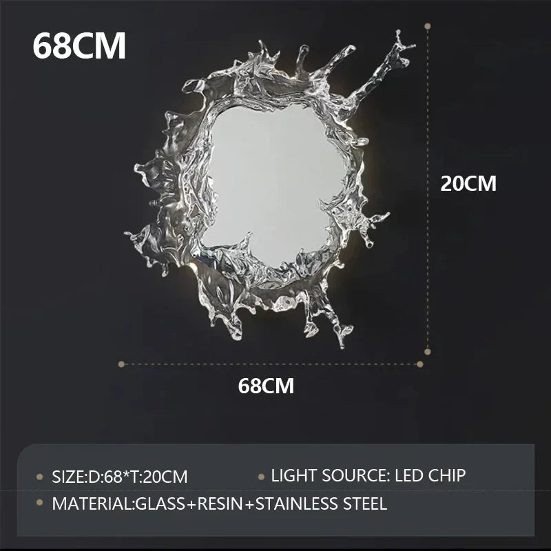 Modern LED Mirror Wall Light for Bathroom and Dressing Room