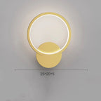 Crystal Wall Lamp: Elegant Golden LED Sconce for Bedroom, Living Room & Bathroom