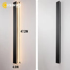 Outdoor Black Wall Sconce with Dimmer Switch for Bright Garden Lighting