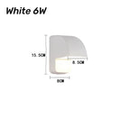 Rotatable LED Wall Lamp for Bedroom, Staircase, Balcony - Modern Minimalist Design