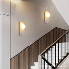 LED Round Wall Lamp for Modern Living Room and Bedroom Lighting