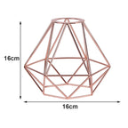 Geometric Metal Light Cage Cover Pendant Lampshade