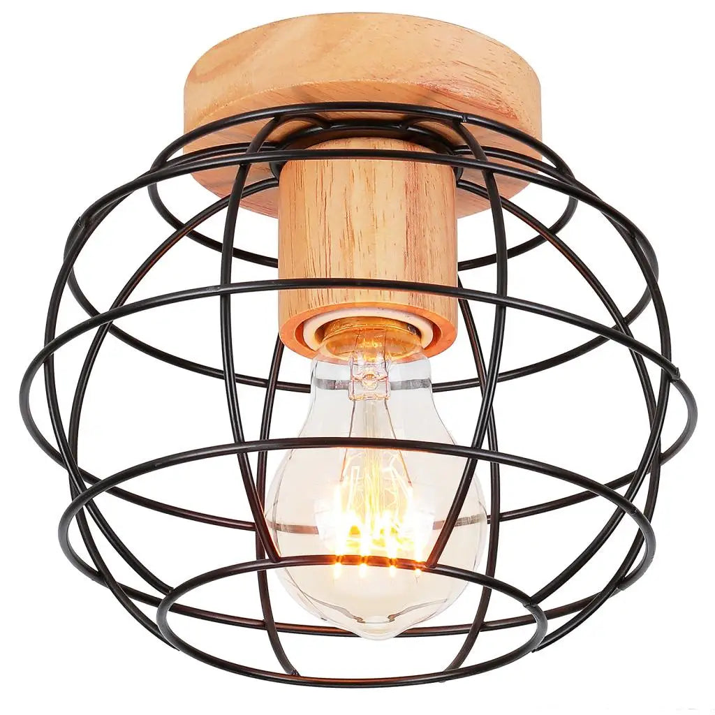 Vintage Iron Ceiling Light for Bedroom, Kitchen, Living Room