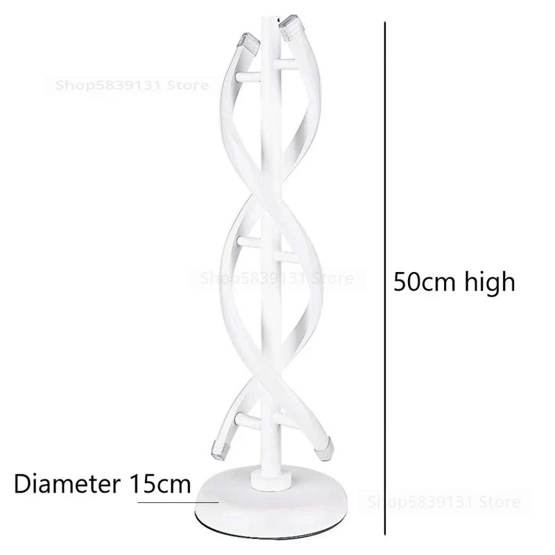 LED Acrylic Art Floor Lamp Modern Home Décor Living Room Bedroom Light