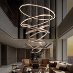 Nordic Home Stair Chandelier Living Room Pendant Light Dining Room Ceiling Light