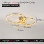 New Nordic Ceiling Lamp: Modern, Creative, Elegant Lighting for Bedroom and Living Room