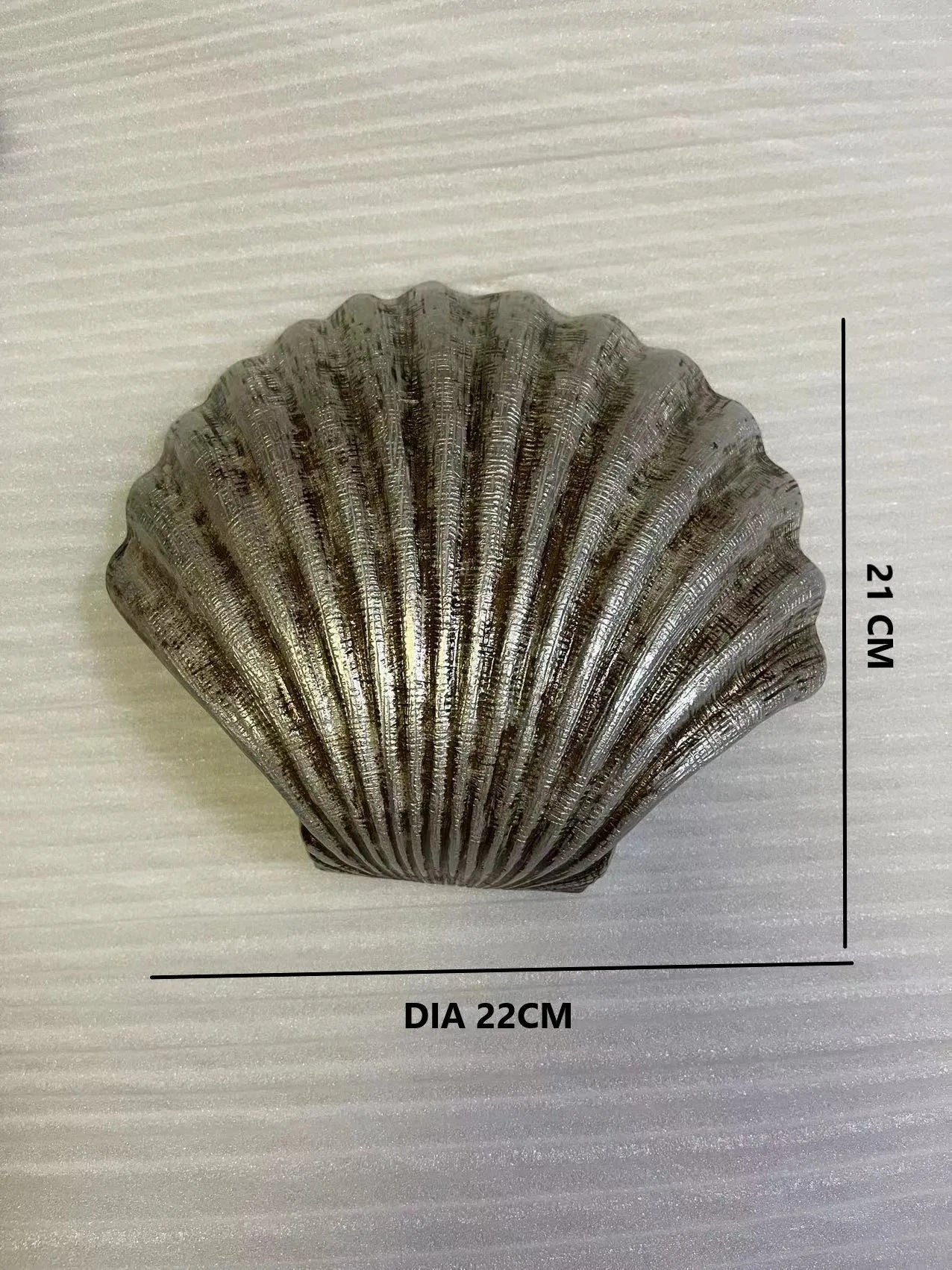 Modern Sea Shell LED Wall Lamps Resin Lampshade Indoor Lighting for Bedroom and Living Room