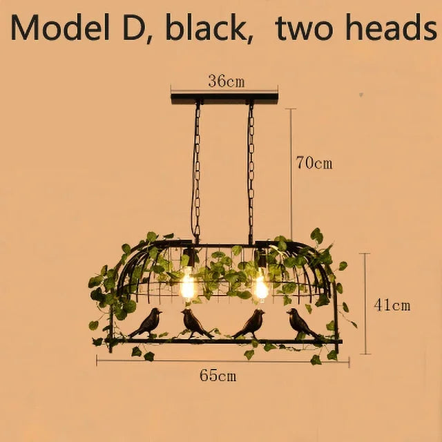 Birdcage Pendant Lights: Elegant Decoration for Restaurants, Bars, and Living Rooms