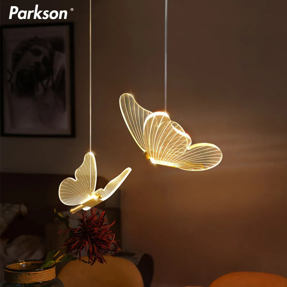 Butterfly LED Pendant Chandelier for Living Room and Bedroom