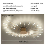 Modern LED Ceiling Chandelier for Home Lighting and Bedroom Luster