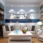 Glass Branch Chandelier: LED Home Decor Lighting for Living Room & Dining Table