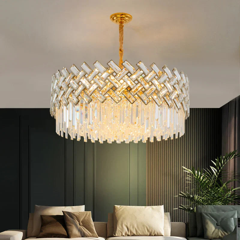 Crystal Chandelier Pendant Lights, Modern Luxury Ceiling Lamp for Home Decoration
