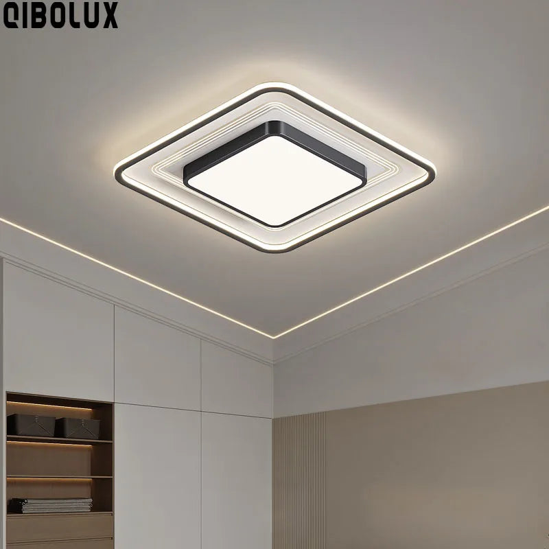LED Ceiling Light with Remote Dimming for Modern Nordic Home Decor