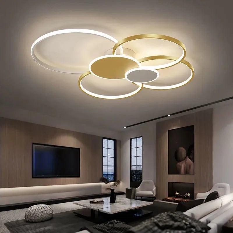 LED Ceiling Chandelier Light for Living Room Bedroom Dining Hall Indoor Lighting Fixtures