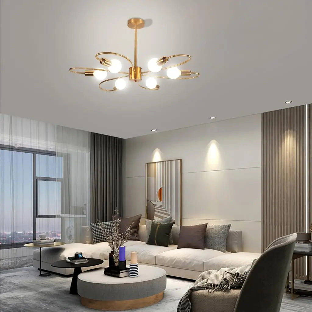 Modern LED Ceiling Chandeliers for Living Room Dining Bedroom - Nordic Pendant Light